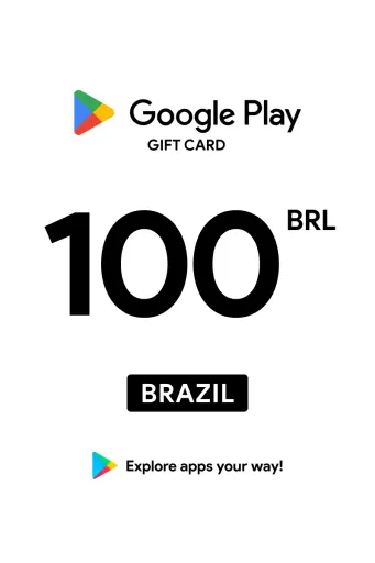 Google Play 100 BRL Gift Card (Brazil) - Digital Key