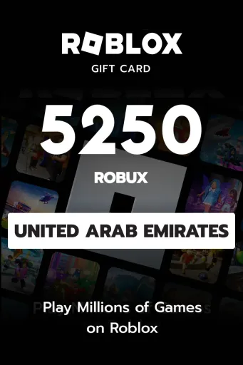 Roblox 5250 Robux (United Arab Emirates) - Digital Key