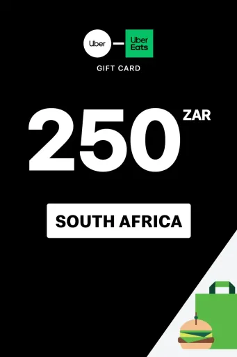 Uber & Uber Eats 250 ZAR Gift Card (South Africa) - Digital Key