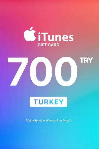 Apple iTunes 700 TRY Gift Card (Turkey) - Digital Key