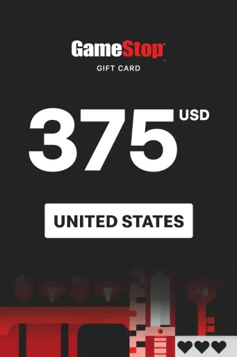 GameStop 375 USD Gift Card (United States) - Digital Key