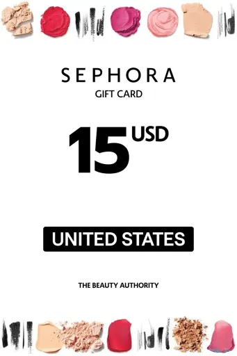 Product Image - Sephora 15 USD Gift Card (United States) - Digital Key
