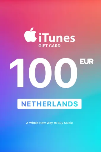 Apple iTunes 100 EUR Gift Card (Netherlands) - Digital Key