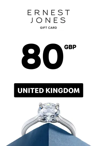 Ernest Jones 80 GBP Gift Card (United Kingdom) - Digital Key