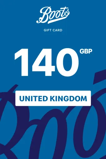 Boots 140 GBP Gift Card (United Kingdom) - Digital Key
