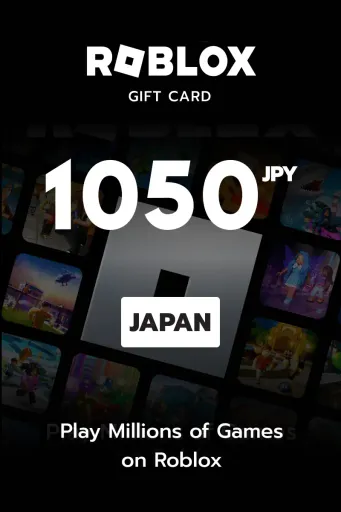 Roblox 1050 JPY Gift Card (Japan) - Digital Key
