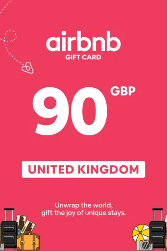 Product Image - Airbnb 90 GBP Gift Card (United Kingdom) - Digital Key
