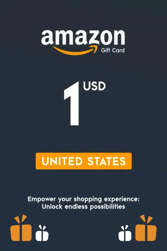 Amazon 1 USD Gift Card (United States) - Digital Key