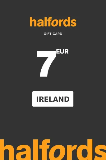 Halfords 7 EUR Gift Card (Ireland) - Digital Key