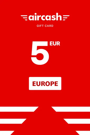AirCash 5 EUR Gift Card (Europe) - Digital Key