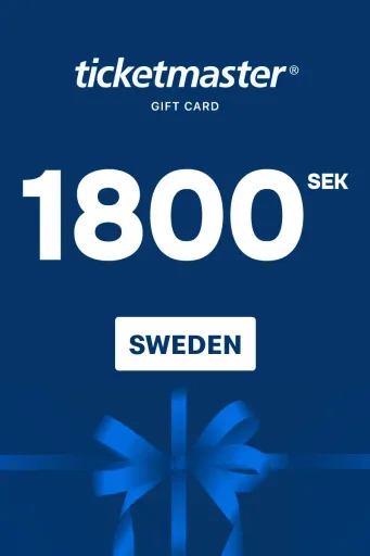 Ticketmaster 1800 SEK Gift Card (Sweden) - Digital Key