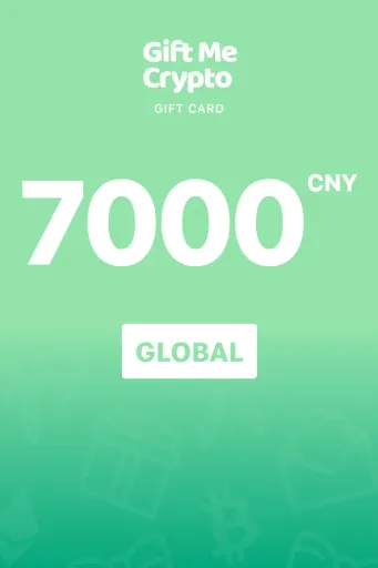 Gift Me Crypto 7000 CNY Gift Card (Global) - Digital Key