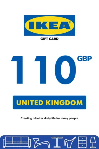 IKEA 110 GBP Gift Card (United Kingdom) - Digital Key