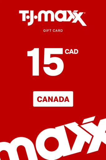 TJX 15 CAD Gift Card (Canada) - Digital Key