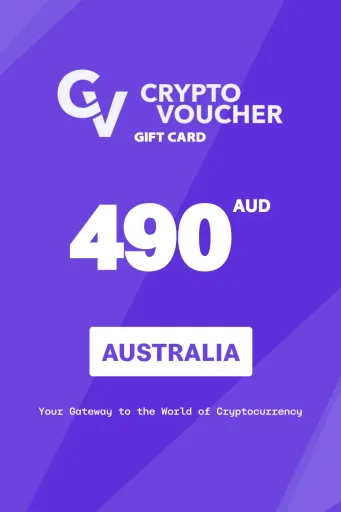 Crypto Voucher 490 AUD Gift Card (Australia) - Digital Key