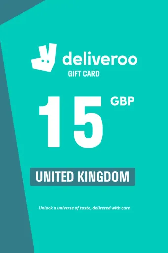 Deliveroo 15 GBP Gift Card (United Kingdom) - Digital Key