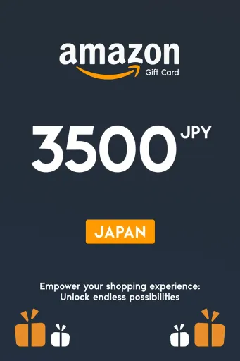 Amazon 3500 JPY Gift Card (Japan) - Digital Key