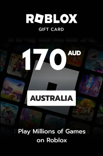 Roblox 170 AUD Gift Card (Australia) - Digital Key