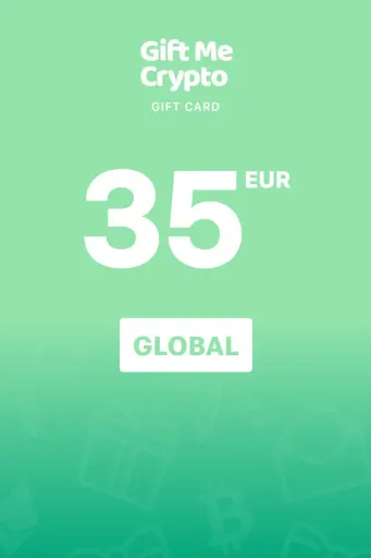 Product Image - Gift Me Crypto 35 EUR Gift Card (Global) - Digital Key