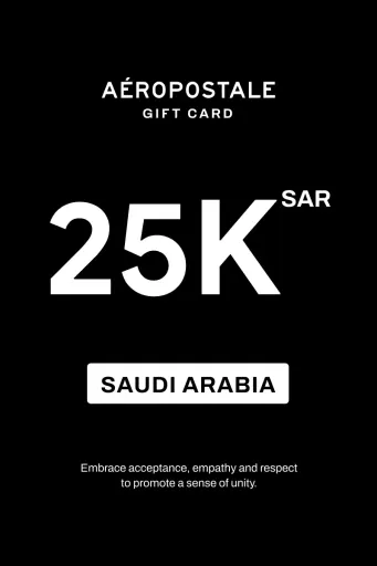 Aeropostale 25000 SAR Gift Card (Saudi Arabia) - Digital Key