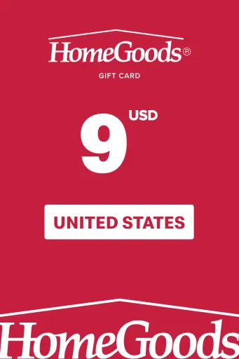 Homegoods 9 USD Gift Card (United States) - Digital Key