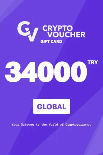 Crypto Voucher 34000 TRY Gift Card (Global) - Digital Key