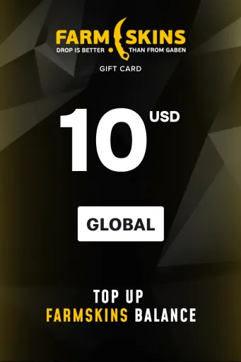 Farmskins Wallet Card 10 USD Gift Card (Global) - Digital Key
