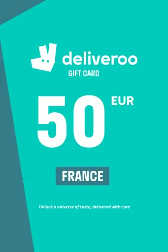 Deliveroo 50 EUR Gift Card (France) - Digital Key