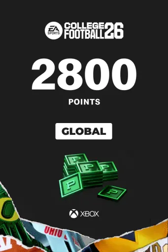 Product Image - College Football 26 - 2800 Points (Global) (Xbox Series X|S) - Xbox Live - Digital Key