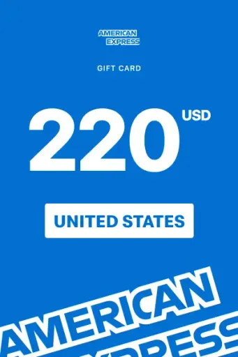 American Express 220 USD Gift Card (United States) - Digital Key