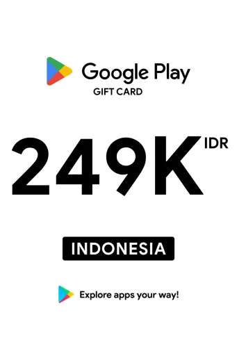 Google Play 249000 IDR Gift Card (Indonesia) - Digital Key