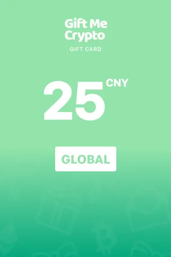 Gift Me Crypto 25 CNY Gift Card (Global) - Digital Key
