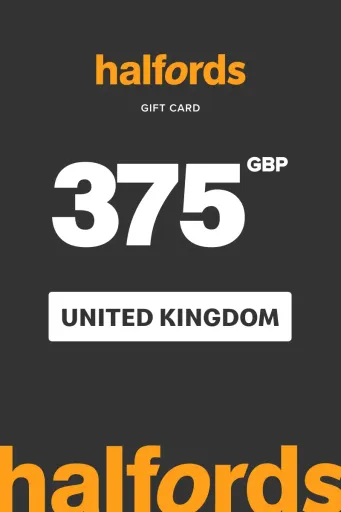 Halfords 375 GBP Gift Card (United Kingdom) - Digital Key