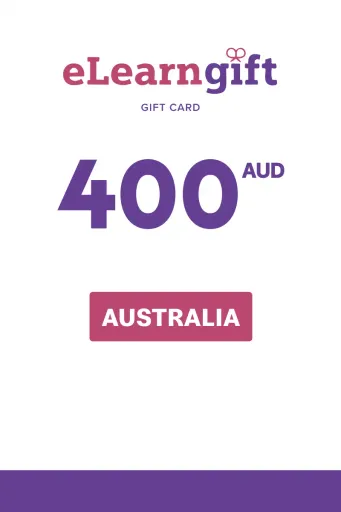 Product Image - eLearnGift 400 AUD Gift Card (Australia) - Digital Key