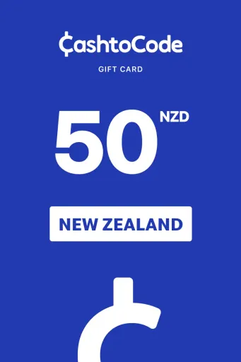 Product Image - CashtoCode 50 NZD Gift Card (New Zealand) - Digital Key