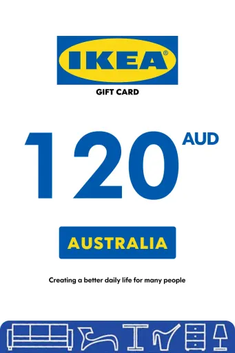 IKEA 120 AUD Gift Card (Australia) - Digital Key