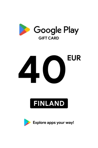 Google Play 40 EUR Gift Card (Finland) - Digital Key