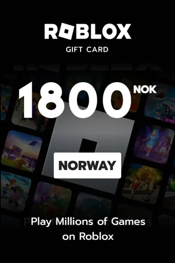Roblox 1800 NOK Gift Card (Norway) - Digital Key