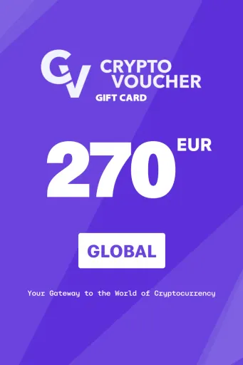 Crypto Voucher (USDC) 270 EUR Gift Card (Global) - Digital Key