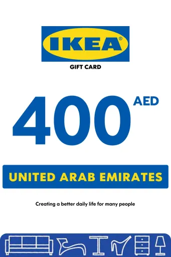 Product Image - IKEA 400 AED Gift Card (United Arab Emirates) - Digital Key