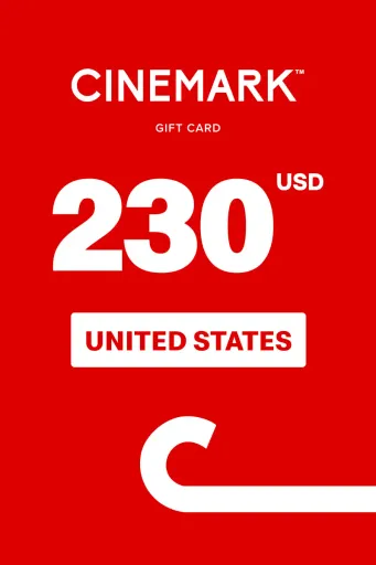 Cinemark 230 USD Gift Card (United States) - Digital Key