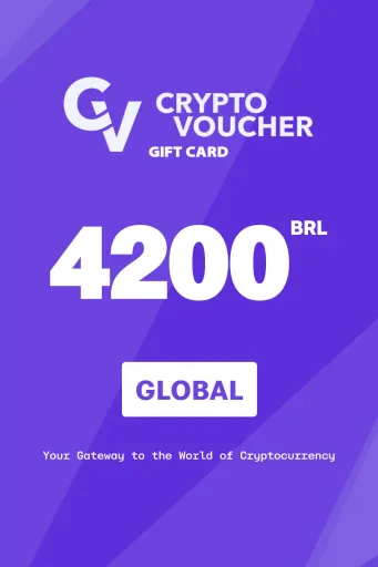 Crypto Voucher 4200 BRL Gift Card (Global) - Digital Key