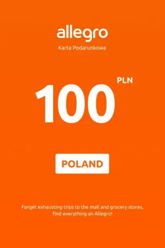 Allegro 100 PLN Gift Card (Poland) - Digital Key