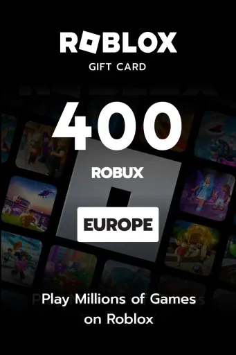 Roblox - 400 Robux (Europe) - Digital Key