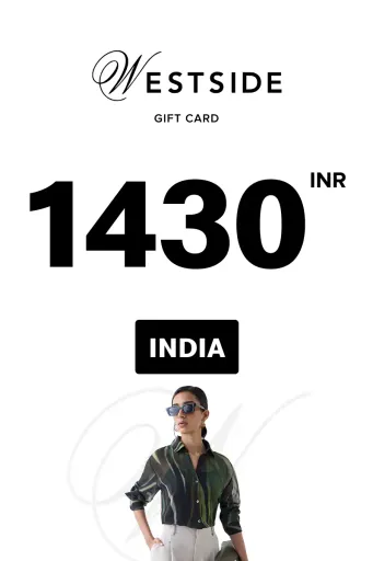 Westside 1430 INR Gift Card (India) - Digital Key