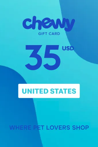 Chewy 35 USD Gift Card (United States) - Digital Key