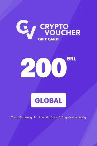 Crypto Voucher 200 BRL Gift Card (Global) - Digital Key