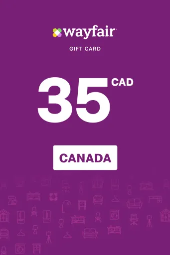 Wayfair 35 CAD Gift Card (Canada) - Digital Key