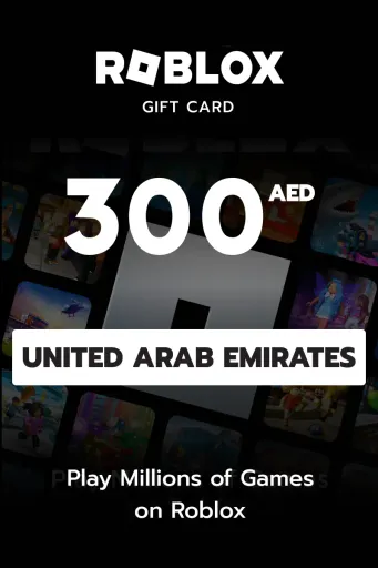 Roblox 300 AED Gift Card (United Arab Emirates) - Digital Key
