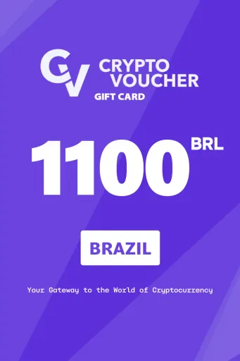 Crypto Voucher 1100 BRL Gift Card (Brazil) - Digital Key